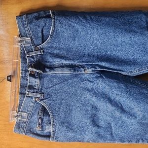 Mens 5 pocket Lee blue jeans size 36x30